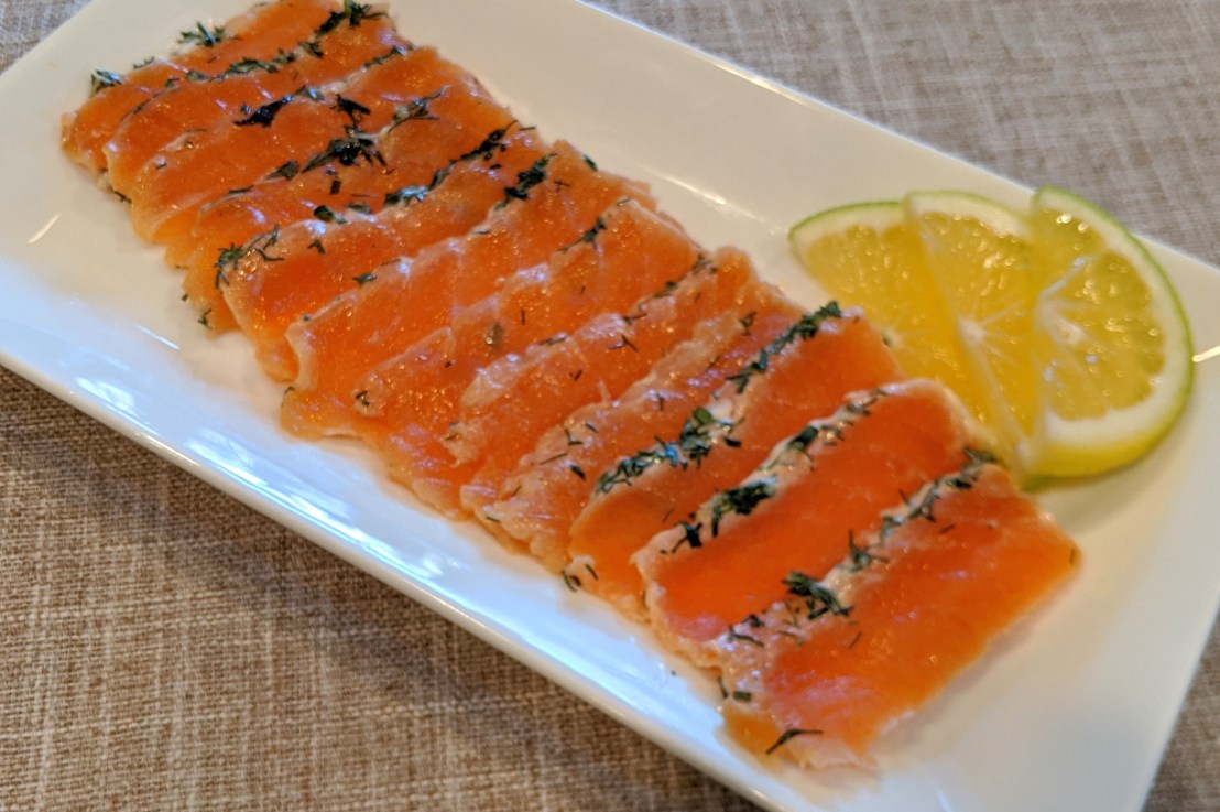 Salmon Gravlax