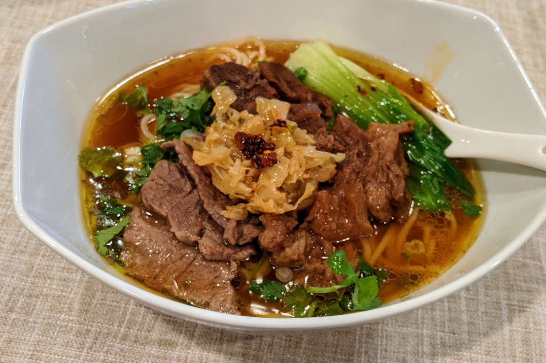 Braised Beef Noodle Soup&nbsp;(红烧牛肉面)