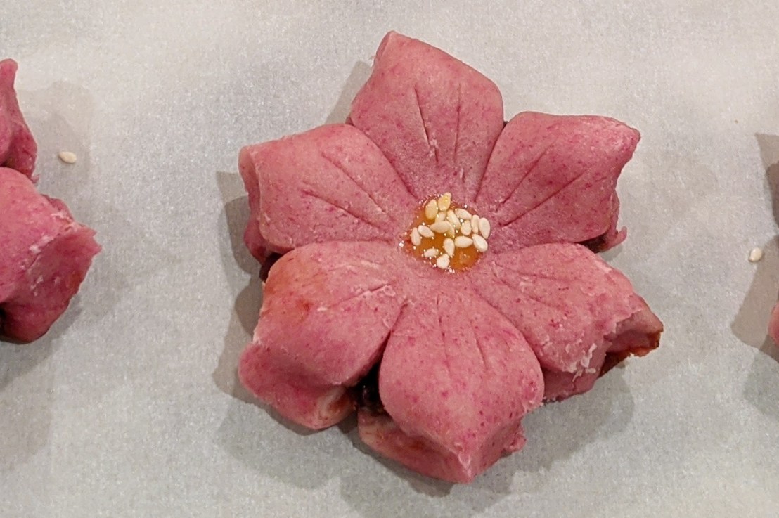 仙气十足的桃花酥