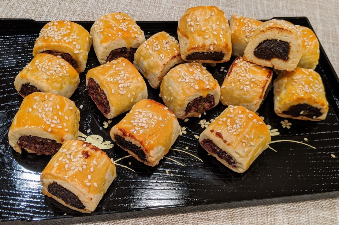 豆沙酥和枣泥酥