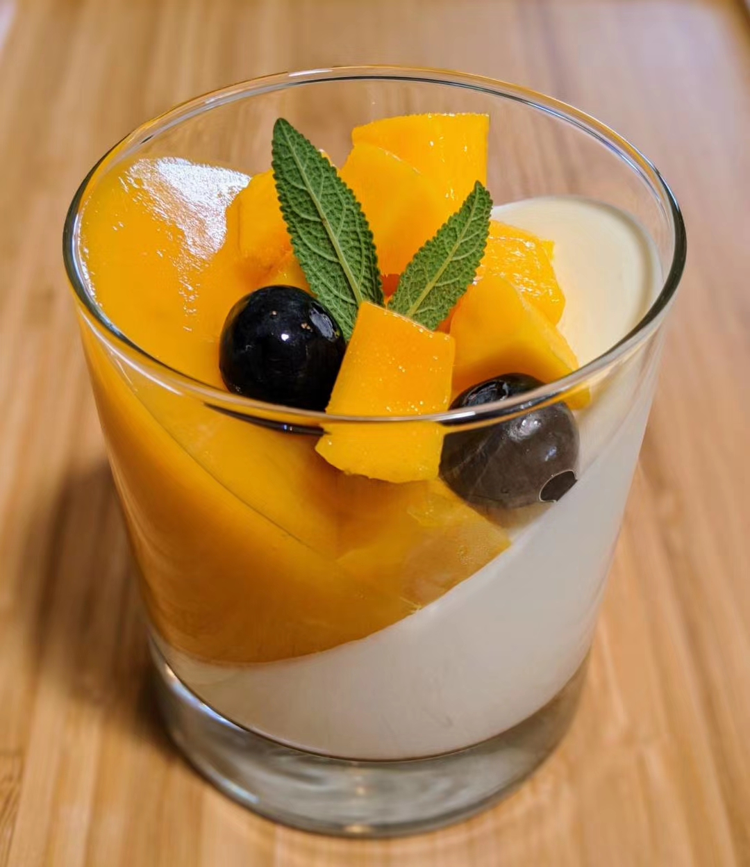 Fruity Panna Cotta