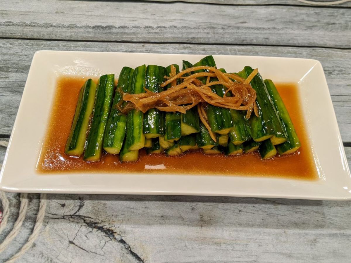 Sweet and sour&nbsp;cucumber