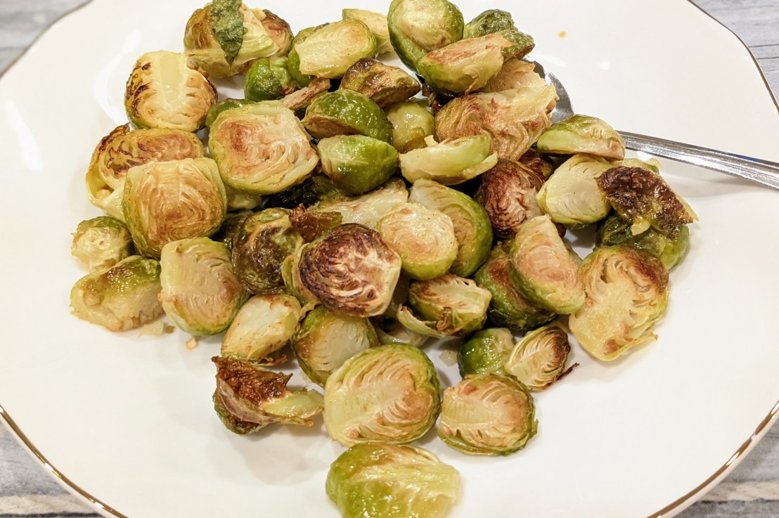 Oven Baked Brussels&nbsp;Sprouts